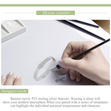 Load image into Gallery viewer, BAMOER Strand Bracelets Hot 925 Sterling Silver Metropolitan Style - accessories4girls