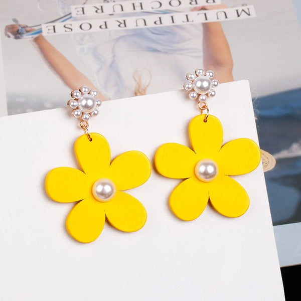 Tassel Star Earrings Geometry Drop Earring For Women Statement Earrings Wholesale - accessories4girls