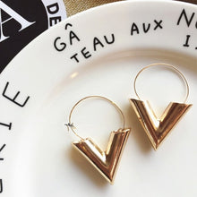 Load image into Gallery viewer, Tassel Star Earrings Geometry Drop Earring For Women Statement Earrings Wholesale - accessories4girls