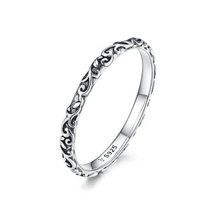 Sterling Silver Wedding Rings For Women Original Design Silver 925 - accessories4girls