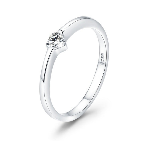 Sterling Silver Wedding Rings For Women Original Design Silver 925 - accessories4girls