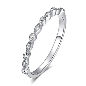 Sterling Silver Wedding Rings For Women Original Design Silver 925 - accessories4girls