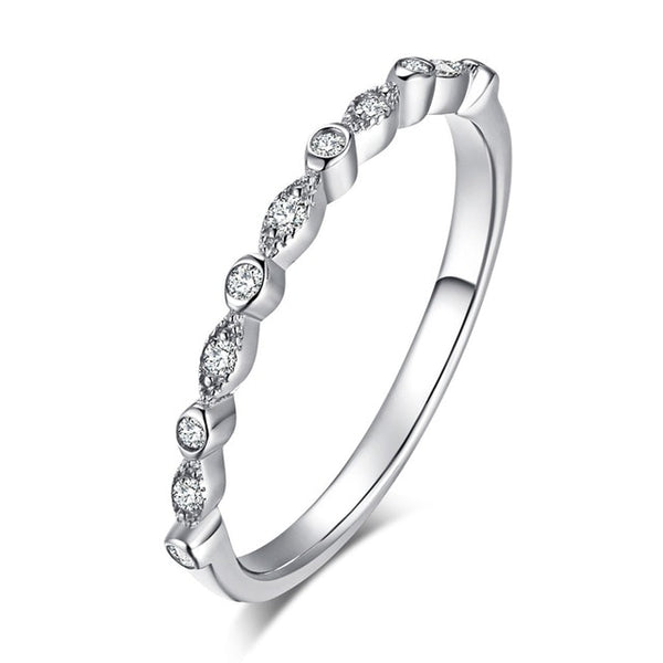 Sterling Silver Wedding Rings For Women Original Design Silver 925 - accessories4girls