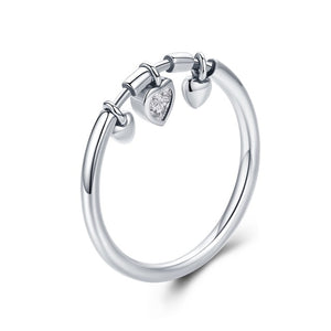 Sterling Silver Wedding Rings For Women Original Design Silver 925 - accessories4girls