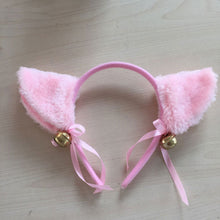Load image into Gallery viewer, Cute kawaii girl Headwear Cat card Lolita Cat ear tassel - accessories4girls