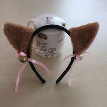 Load image into Gallery viewer, Cute kawaii girl Headwear Cat card Lolita Cat ear tassel - accessories4girls