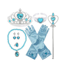 Load image into Gallery viewer, 7pcs/set Princess Elsa Anna cosplay Dress Up Accessories For Girl Kids - accessories4girls