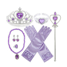 Load image into Gallery viewer, 7pcs/set Princess Elsa Anna cosplay Dress Up Accessories For Girl Kids - accessories4girls