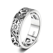 Load image into Gallery viewer, Finger Rings Charms Silver 925 Original Design Women&#39;s Sterling Silver None Stones Classic - accessories4girls