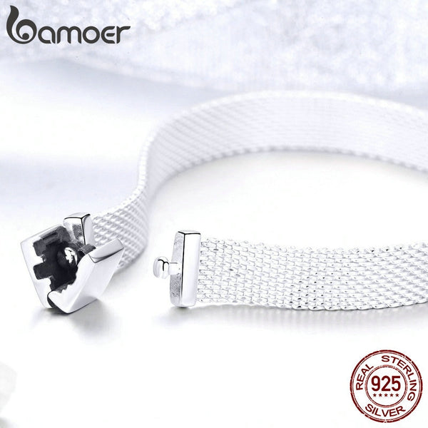 BAMOER Strand Bracelets Hot 925 Sterling Silver Metropolitan Style - accessories4girls