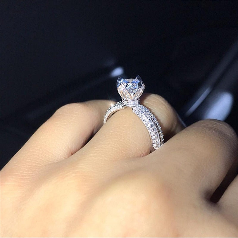 Handmade Crown Promise Ring 925 Sterling silver - accessories4girls