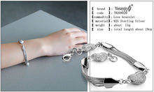 Load image into Gallery viewer, Sterling Silver Bracelet New fashion accessories jewelry - accessories4girls