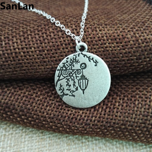 Lantern on the tree give you light lamp necklace for friend gift love SanLan - accessories4girls
