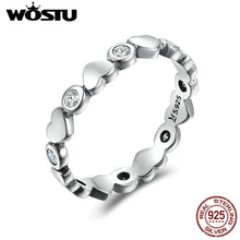 Load image into Gallery viewer, New 925 Sterling Silver My Heart Is Bright Stackable Rings - accessories4girls