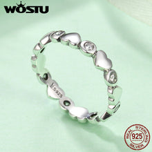 Load image into Gallery viewer, New 925 Sterling Silver My Heart Is Bright Stackable Rings - accessories4girls