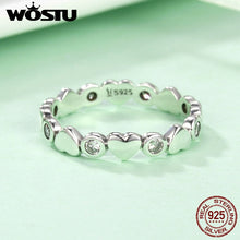 Load image into Gallery viewer, New 925 Sterling Silver My Heart Is Bright Stackable Rings - accessories4girls
