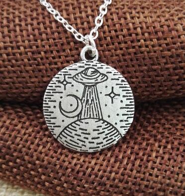 Find your road Pine Tree charm under the mountain necklace camping jewelry Outdoor Jewelry Gifts - accessories4girls