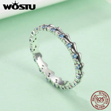 Load image into Gallery viewer, WOSTU High Quality 925 Sterling Silver Rings For Women Fashion - accessories4girls