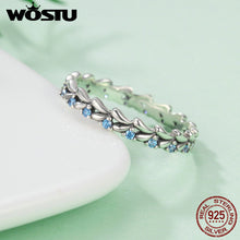 Load image into Gallery viewer, WOSTU High Quality 925 Sterling Silver Rings For Women Fashion - accessories4girls