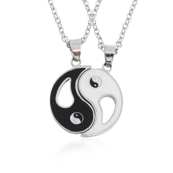 Best Friends Necklace Pendant Couples Paired  Necklaces&Pendants Unisex  Gift - accessories4girls