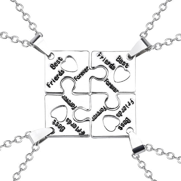 Best Friends Necklace Pendant Couples Paired  Necklaces&Pendants Unisex  Gift - accessories4girls