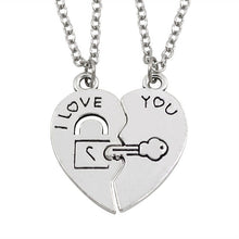Load image into Gallery viewer, Best Friends Necklace Pendant Couples Paired  Necklaces&amp;Pendants Unisex  Gift - accessories4girls