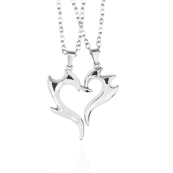 Best Friends Necklace Pendant Couples Paired  Necklaces&Pendants Unisex  Gift - accessories4girls