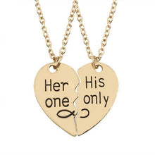 Load image into Gallery viewer, Best Friends Necklace Pendant Couples Paired  Necklaces&amp;Pendants Unisex  Gift - accessories4girls