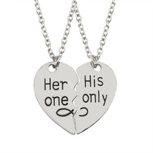 Load image into Gallery viewer, Best Friends Necklace Pendant Couples Paired  Necklaces&amp;Pendants Unisex  Gift - accessories4girls