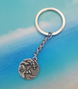 SanLan vintage ladies silver Tiny wave necklace ocean necklace wave jewelry - accessories4girls