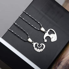 Load image into Gallery viewer, PINKSEE 1 Pair Titanium Steel Heart Shape Pendant Necklaces Men Women Couple Lover I Love You Necklace Jewelry Gifts 19 Styles - accessories4girls