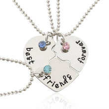 Load image into Gallery viewer, Best Friends Necklace Pendant Couples Paired  Necklaces&amp;Pendants Unisex  Gift - accessories4girls