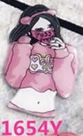 Cute Girl  Harajuku Acrylic PIns Brooch Badge Cartoon Bag Badge - accessories4girls