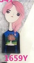 Load image into Gallery viewer, Cute Girl  Harajuku Acrylic PIns Brooch Badge Cartoon Bag Badge - accessories4girls
