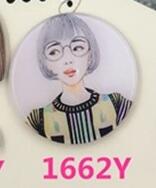 Load image into Gallery viewer, Cute Girl  Harajuku Acrylic PIns Brooch Badge Cartoon Bag Badge - accessories4girls
