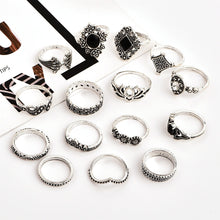 Load image into Gallery viewer, Silver Ring Set Women Wedding Anniversary Gift - accessories4girls