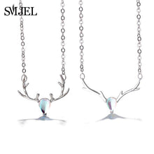 Load image into Gallery viewer, SMJEL Vintage Elk Deer Necklaces silver 925 - accessories4girls