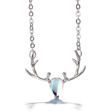 Load image into Gallery viewer, SMJEL Vintage Elk Deer Necklaces silver 925 - accessories4girls
