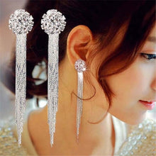 Load image into Gallery viewer, Tassel Star Earrings Geometry Drop Earring For Women Statement Earrings Wholesale - accessories4girls