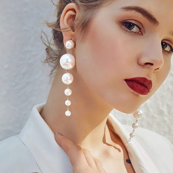 Tassel Star Earrings Geometry Drop Earring For Women Statement Earrings Wholesale - accessories4girls