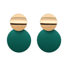 Load image into Gallery viewer, Earrings 2019 Metal Round Earrings Drop Earring Modern Jewelry Pun - accessories4girls