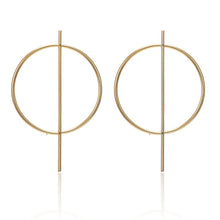 Load image into Gallery viewer, Earrings 2019 Metal Round Earrings Drop Earring Modern Jewelry Pun - accessories4girls