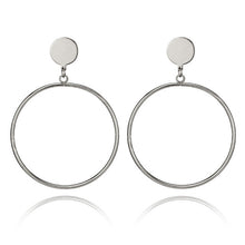 Load image into Gallery viewer, Earrings 2019 Metal Round Earrings Drop Earring Modern Jewelry Pun - accessories4girls