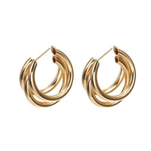 Load image into Gallery viewer, Earrings 2019 Metal Round Earrings Drop Earring Modern Jewelry Pun - accessories4girls