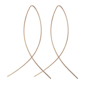 Earrings 2019 Metal Round Earrings Drop Earring Modern Jewelry Pun - accessories4girls