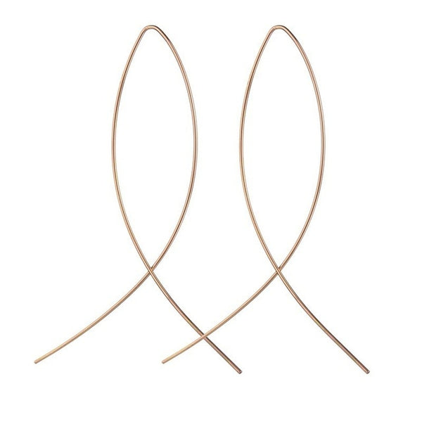 Earrings 2019 Metal Round Earrings Drop Earring Modern Jewelry Pun - accessories4girls
