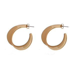 Earrings 2019 Metal Round Earrings Drop Earring Modern Jewelry Pun - accessories4girls
