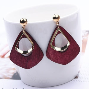Tassel Star Earrings Geometry Drop Earring For Women Statement Earrings Wholesale - accessories4girls