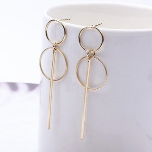 Tassel Star Earrings Geometry Drop Earring For Women Statement Earrings Wholesale - accessories4girls