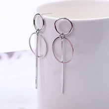 Load image into Gallery viewer, Tassel Star Earrings Geometry Drop Earring For Women Statement Earrings Wholesale - accessories4girls